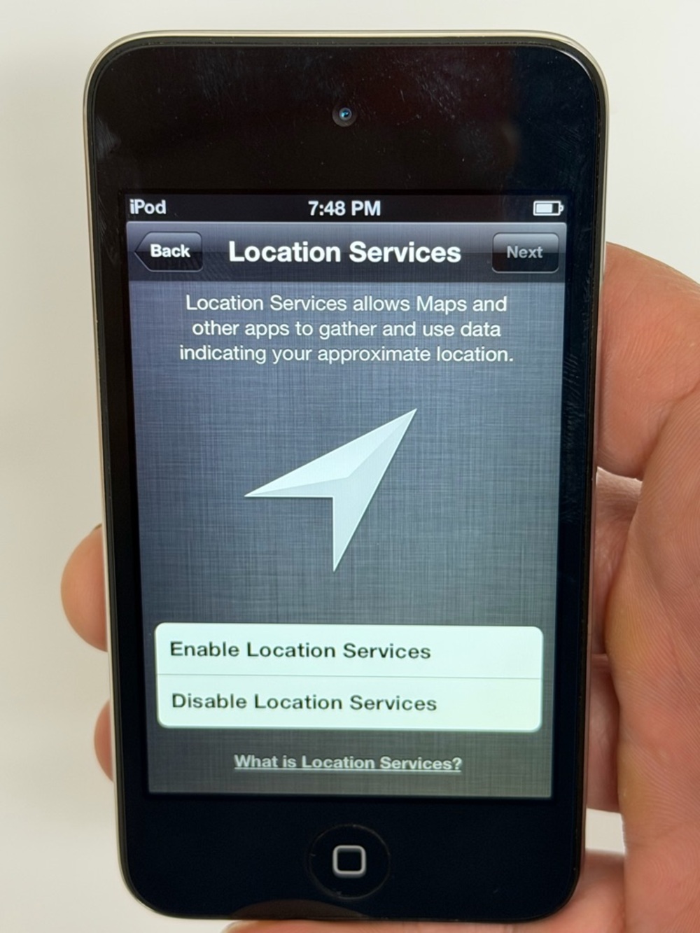 Apple Ipod Touch First Generation 8 Gb A1367  Working Good Condition